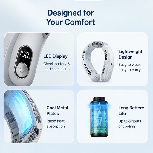 LED battery display and lightweight design details